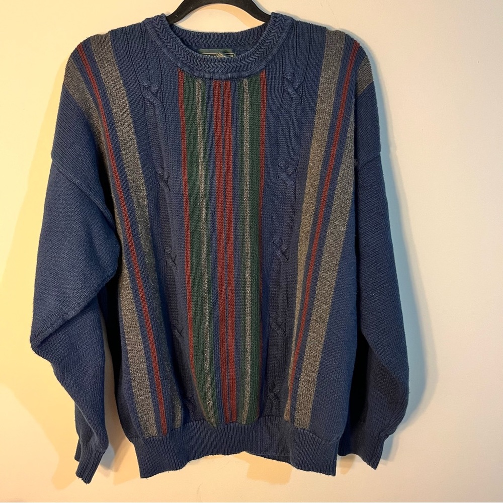 Vintage men’s knit sweater. Unisex. Men’s size large. - Picture 5 of 7